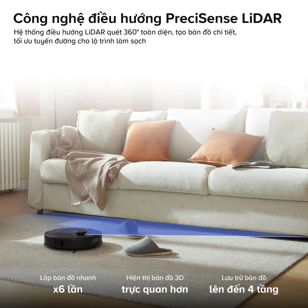 Robot hút bụi lau nhà Roborock Qrevo S Pro