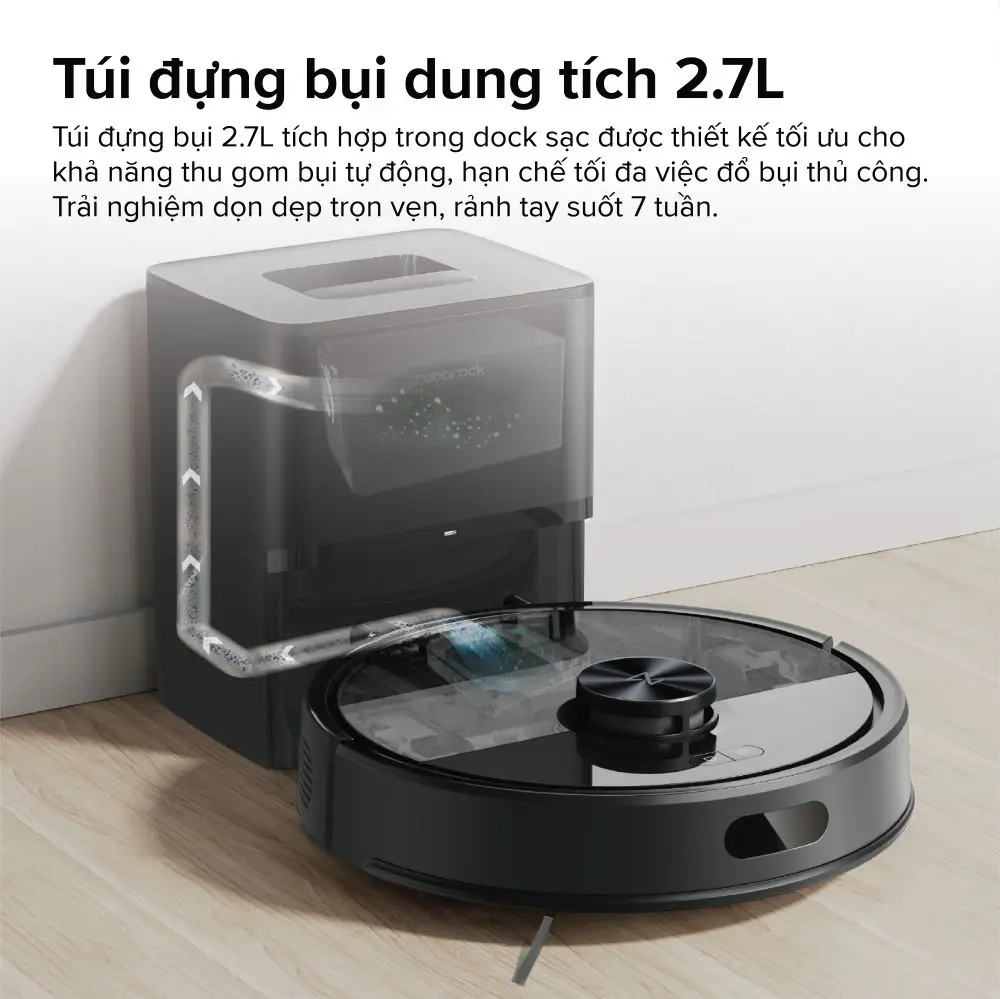 Robot hút bụi lau nhà Roborock Q7 TF+