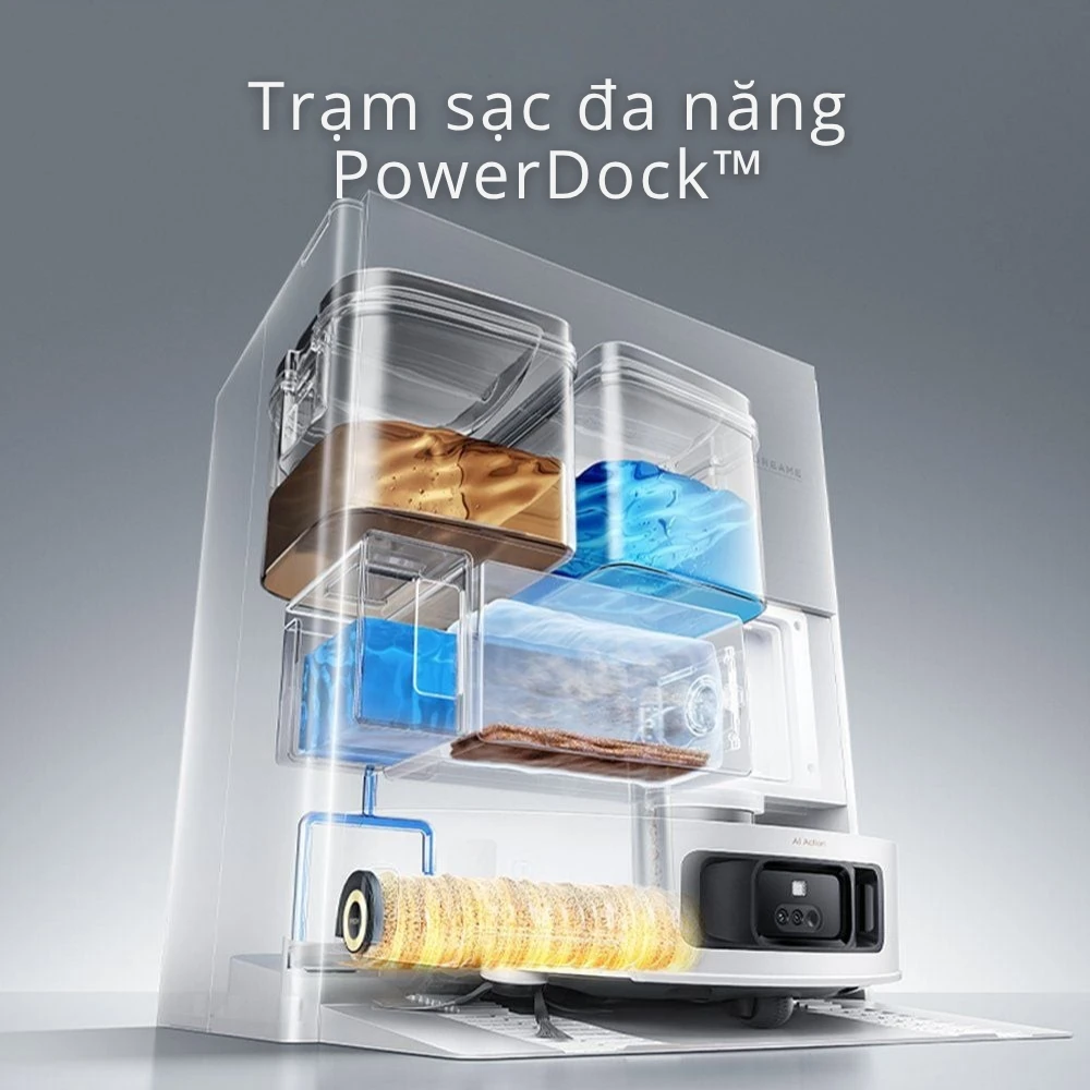 Robot hút bụi lau nhà thông minh Dreame Aqua10 Roller