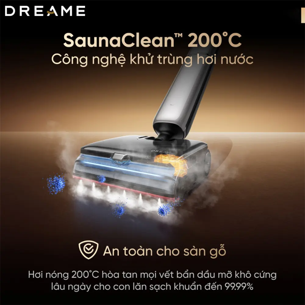 Máy hút bụi lau nhà cầm tay Dreame H16 Pro TriForce