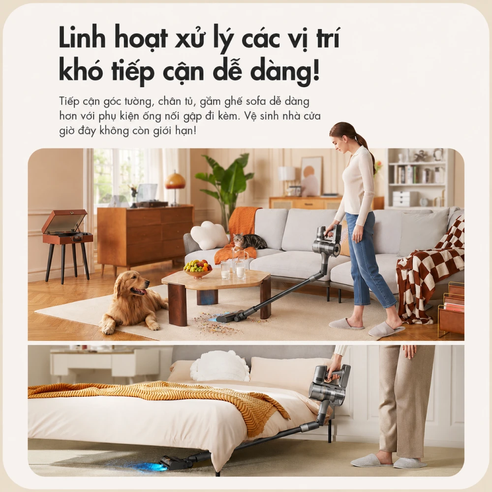 Máy hút bụi không dây thông minh Dreame R20