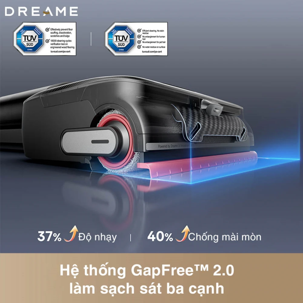 Máy hút bụi lau sàn thông minh Dreame H15 Pro Foamwash