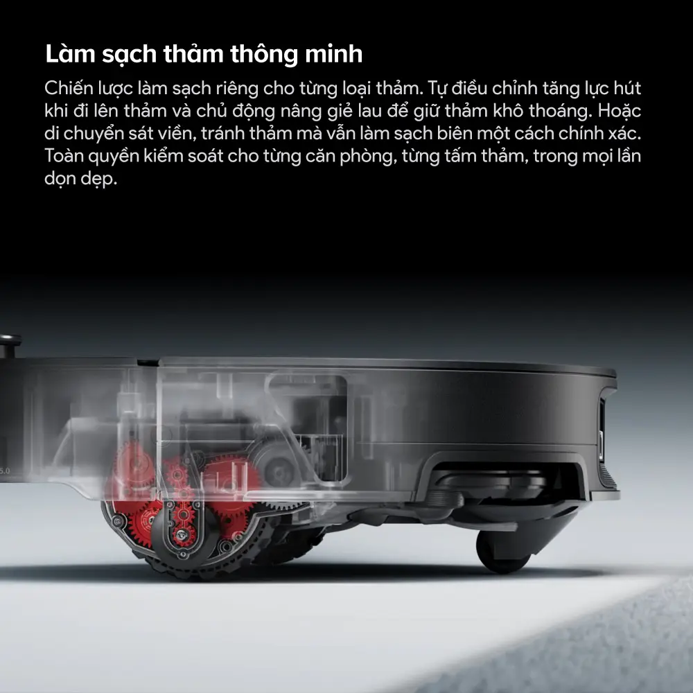 Robot hút bụi lau nhà Roborock Saros 20 Sonic
