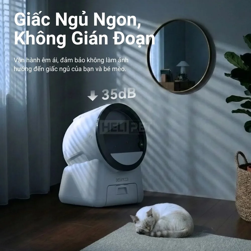 Máy vệ sinh cho mèo Catlink Scoop Robot Pro