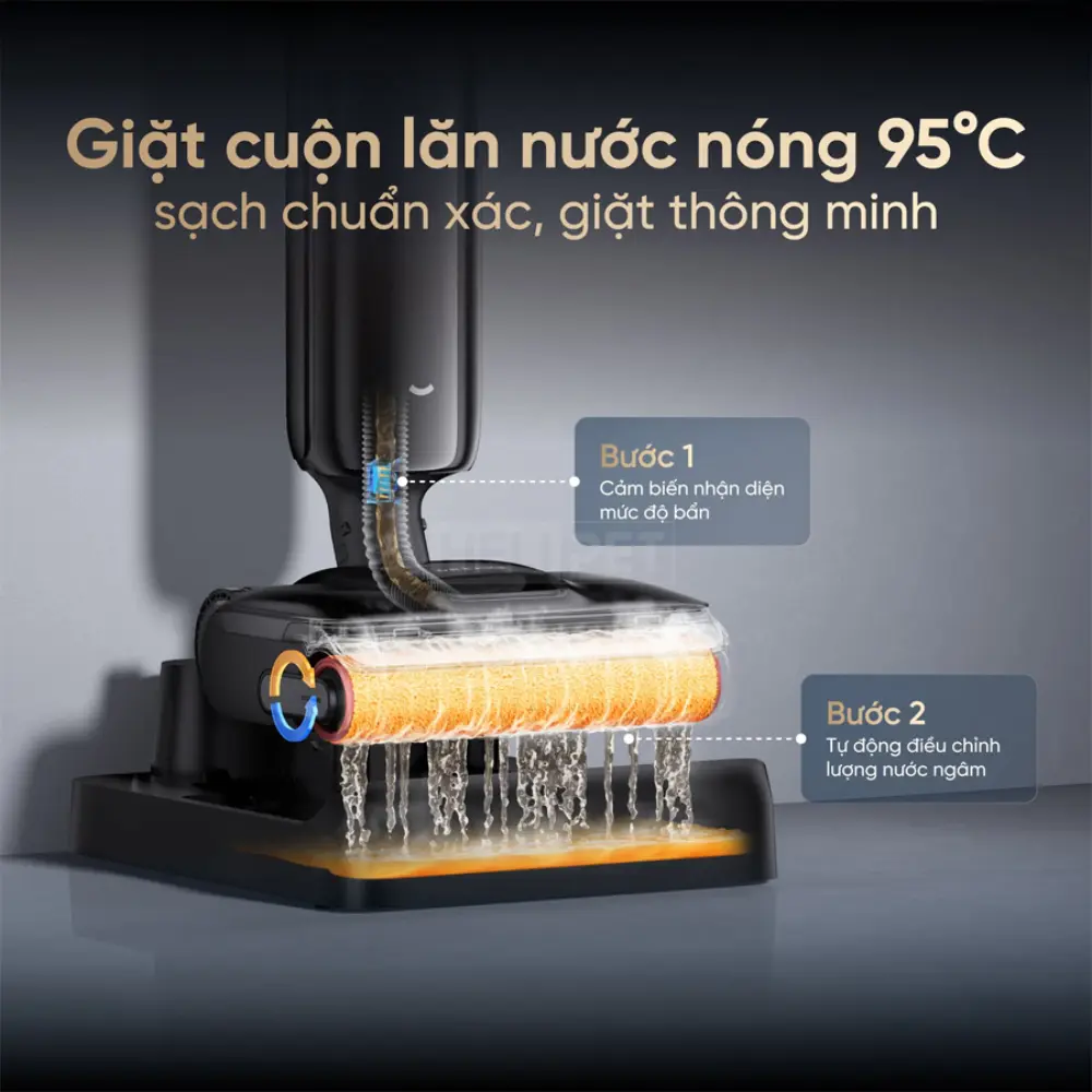 Máy hút bụi lau nhà cầm tay Dreame H16 FlexReach