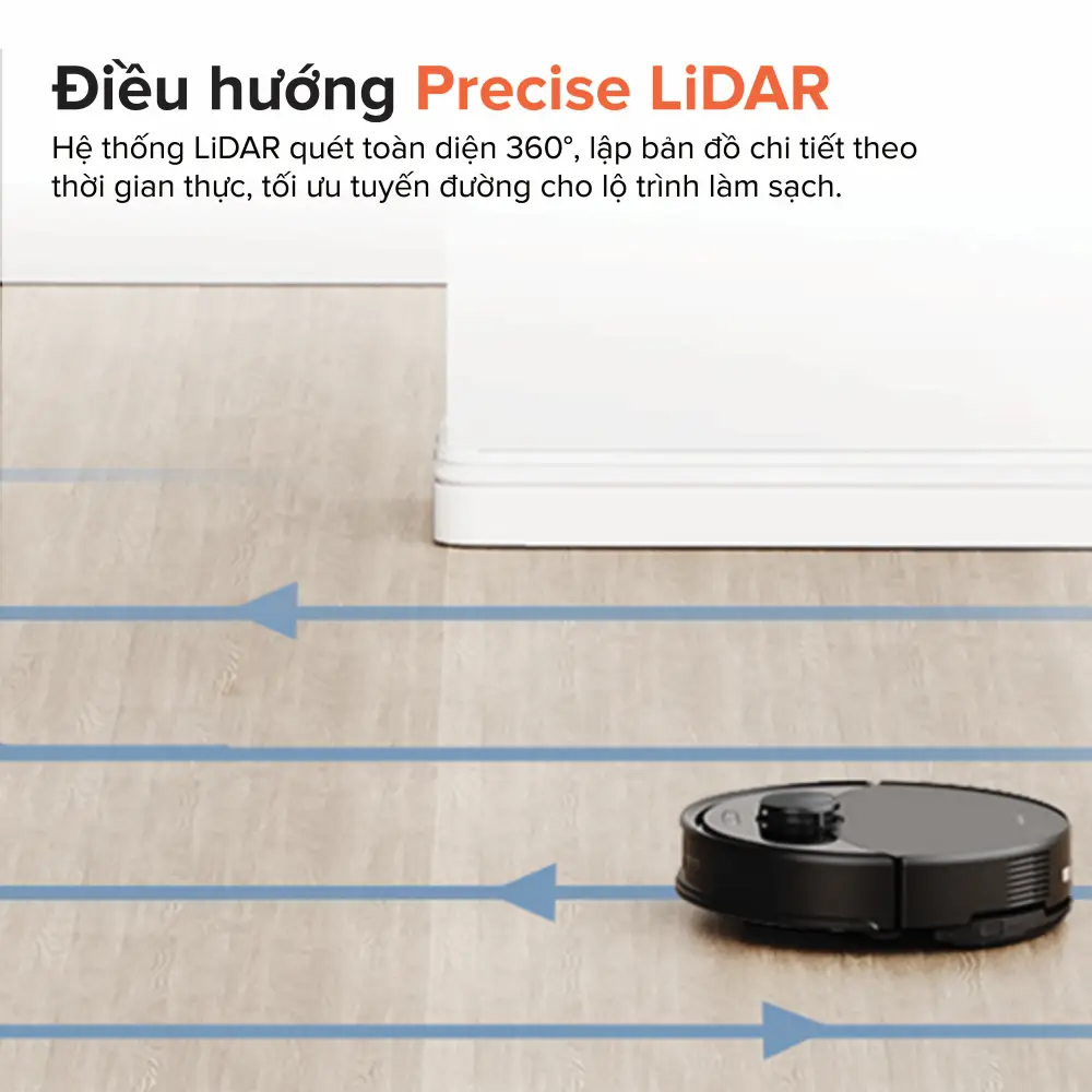 Robot Hút Bụi lau nhà Roborock Q10 PF