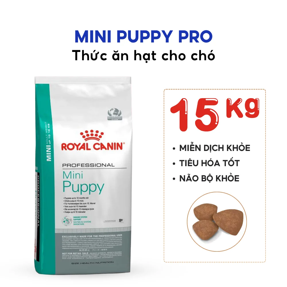 Thức Ăn Hạt Cho Chó Con Giống Nhỏ Royal Canin Mini Puppy