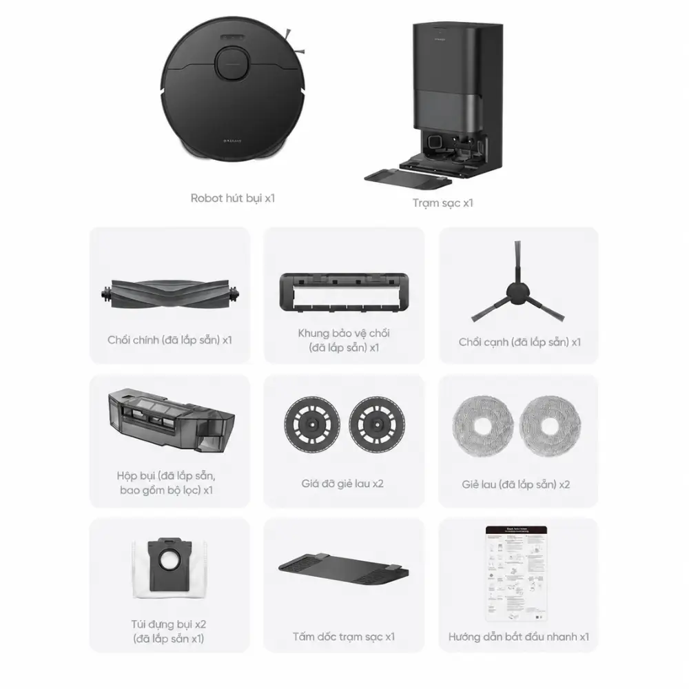 Robot hút bụi lau nhà D30 Ultra