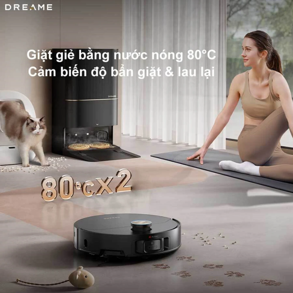Robot hút bụi lau nhà thông minh Dreame X50 Ultra