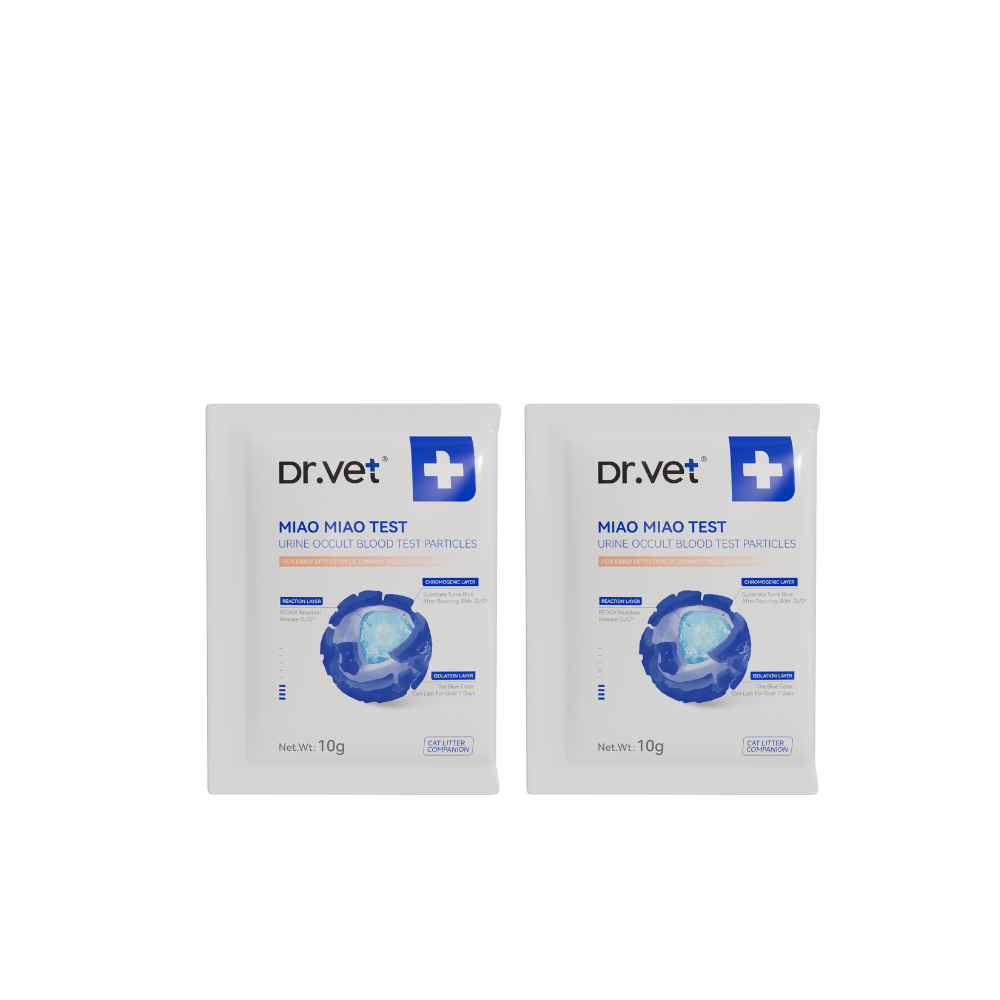 Hạt test máu trong nước tiểu mèo DR.VET