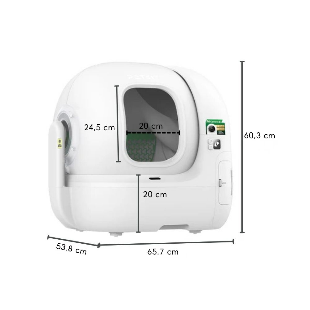 Máy dọn vệ sinh mèo PETKIT Purobot Max Pro 2