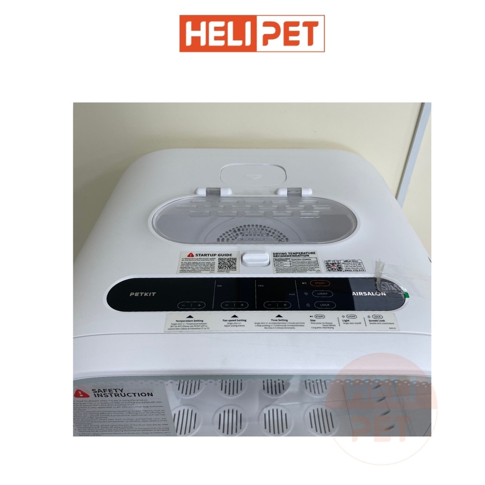 Lồng sấy lông chó mèo Petkit Airsalon Max cũ - 6.500k