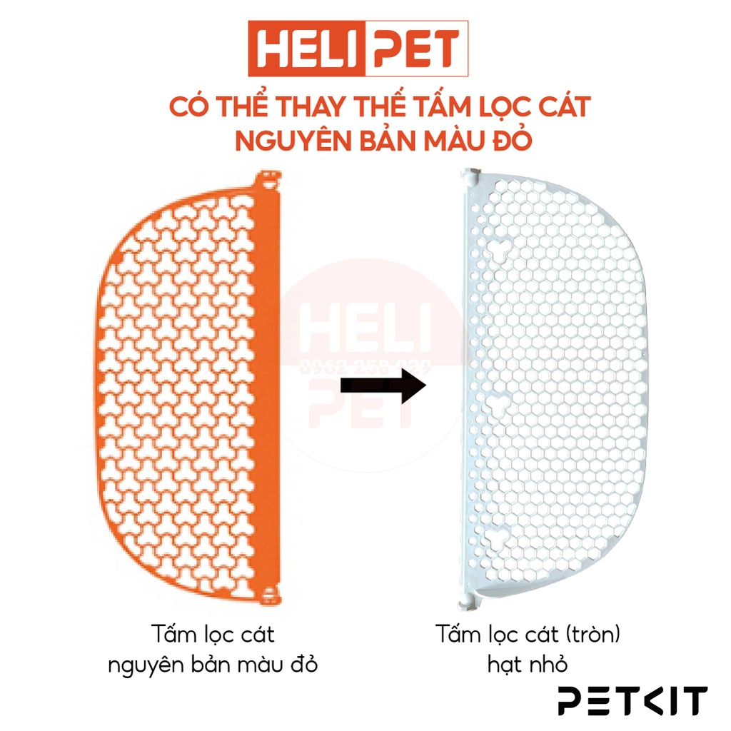 Lưới lọc cát hạt nhuyễn Petkit bản tiêu chuẩn