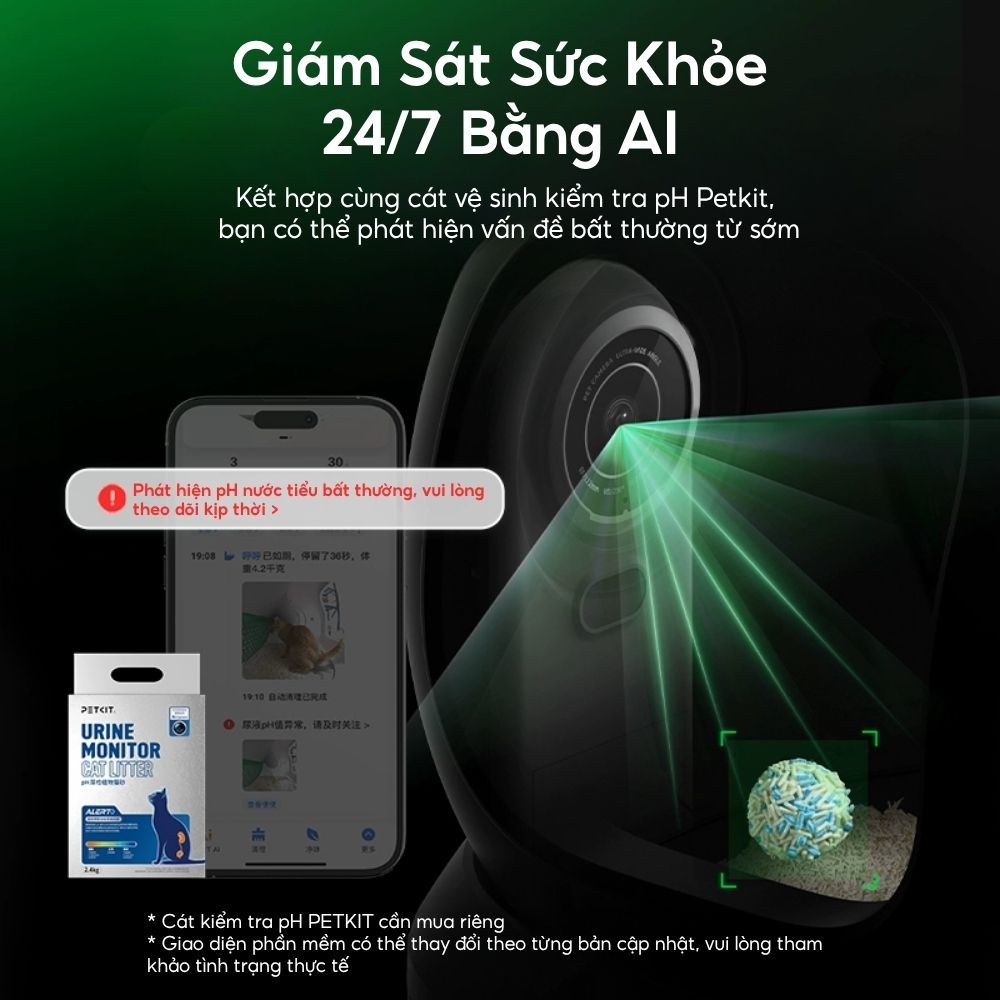 Máy dọn vệ sinh mèo Petkit Purobot Max Pro