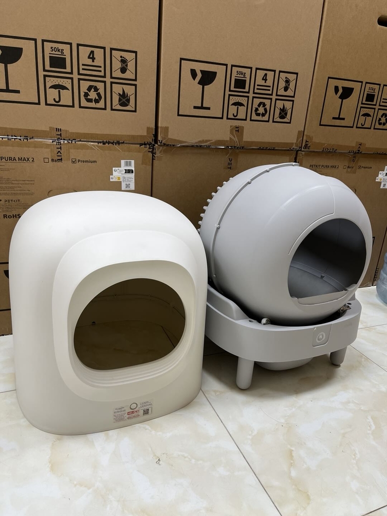 Máy dọn vệ sinh mèo HeLiPet Cũ - 2.990k