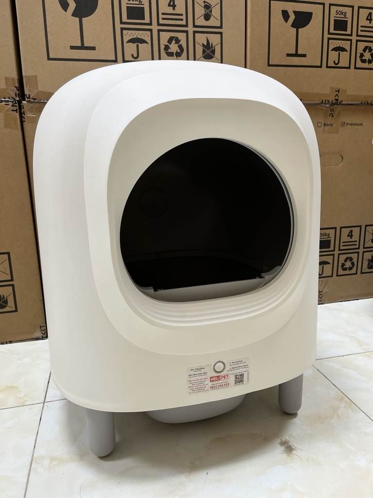 Máy dọn vệ sinh mèo HeLiPet Cũ - 2.990k