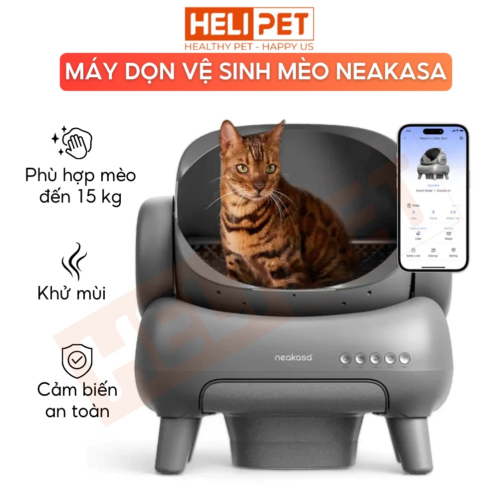 Máy dọn vệ sinh mèo Neakasa M1