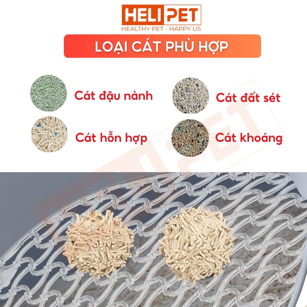 Máy dọn vệ sinh mèo PETREE x HELIPET