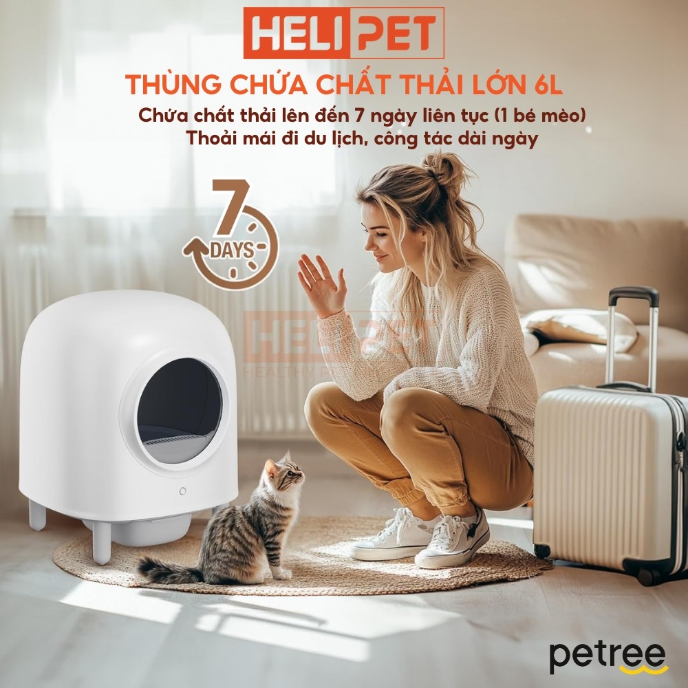 Máy dọn vệ sinh mèo PETREE PRO
