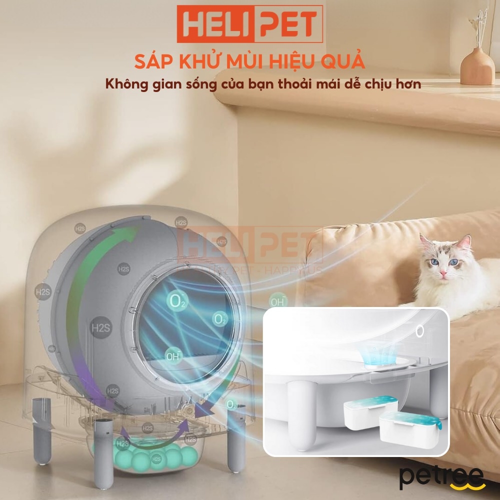 Máy dọn vệ sinh mèo PETREE PRO