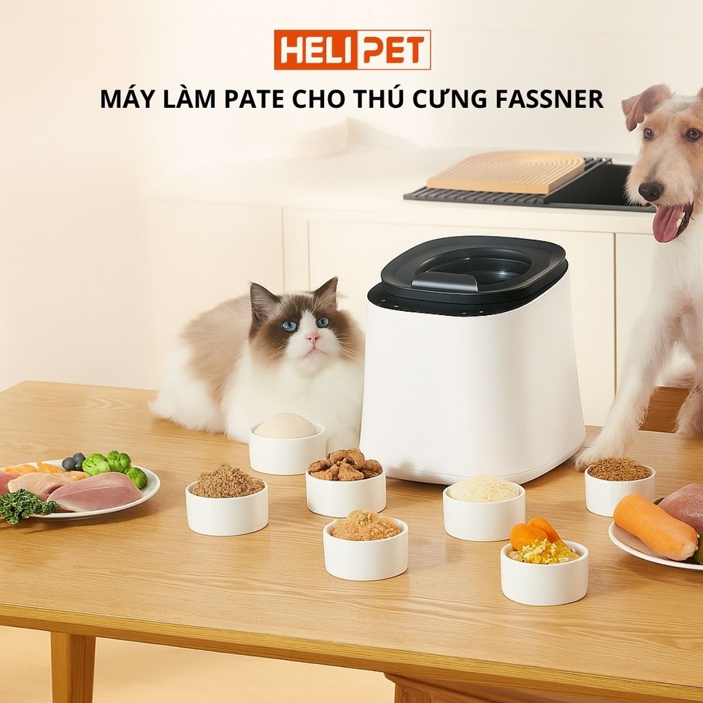 Máy làm pate cho chó mèo Fassner Mini