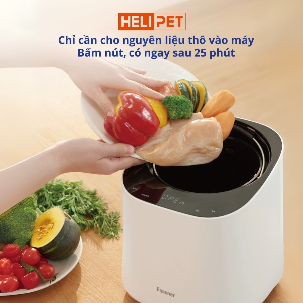 Máy làm pate cho chó mèo Fassner Mini