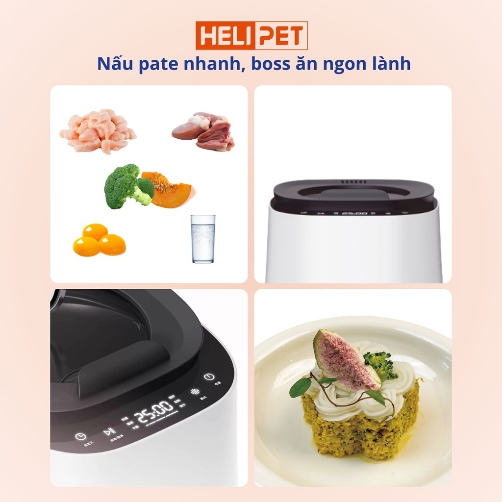 Máy làm pate cho chó mèo Fassner Mini