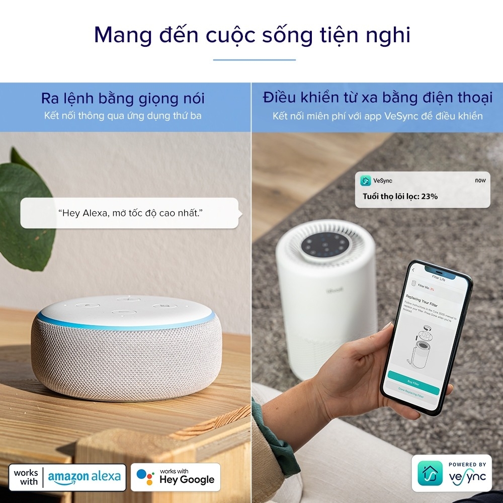Máy lọc không khí Levoit Core 200S