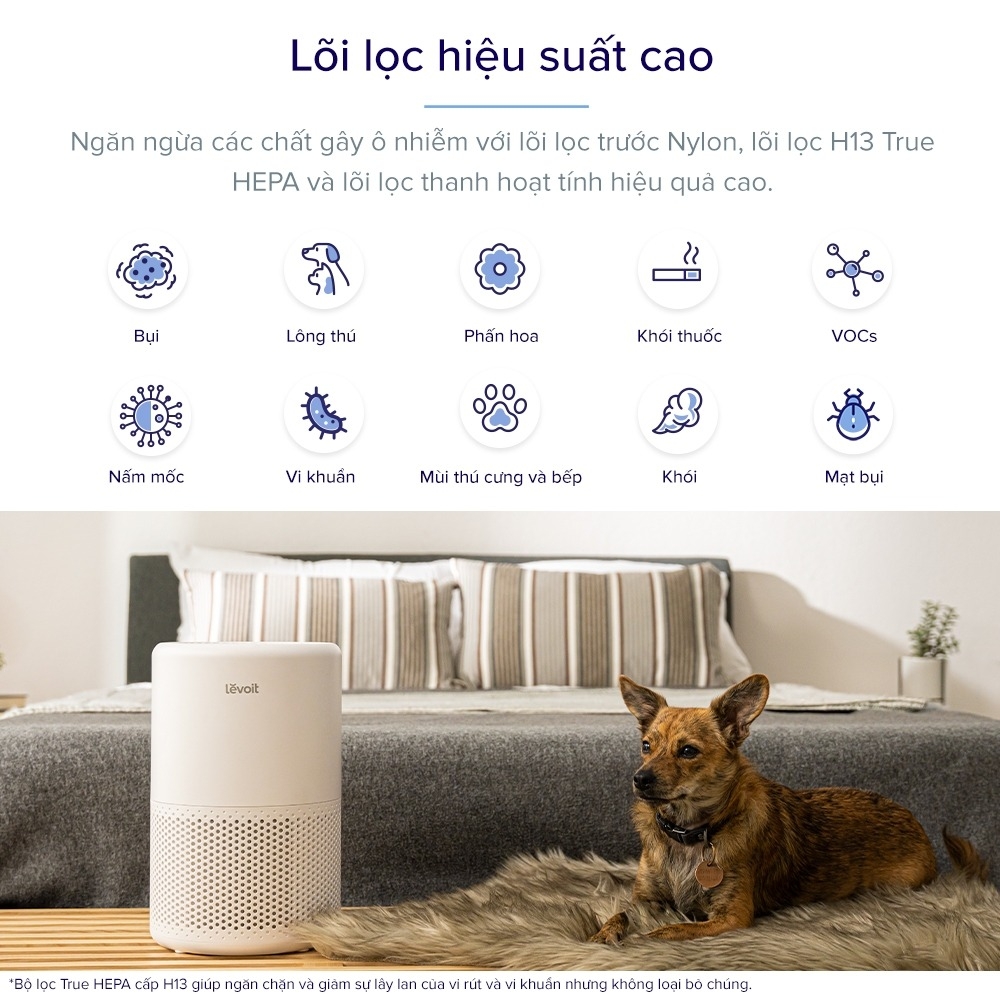Máy lọc không khí Levoit Core 200S