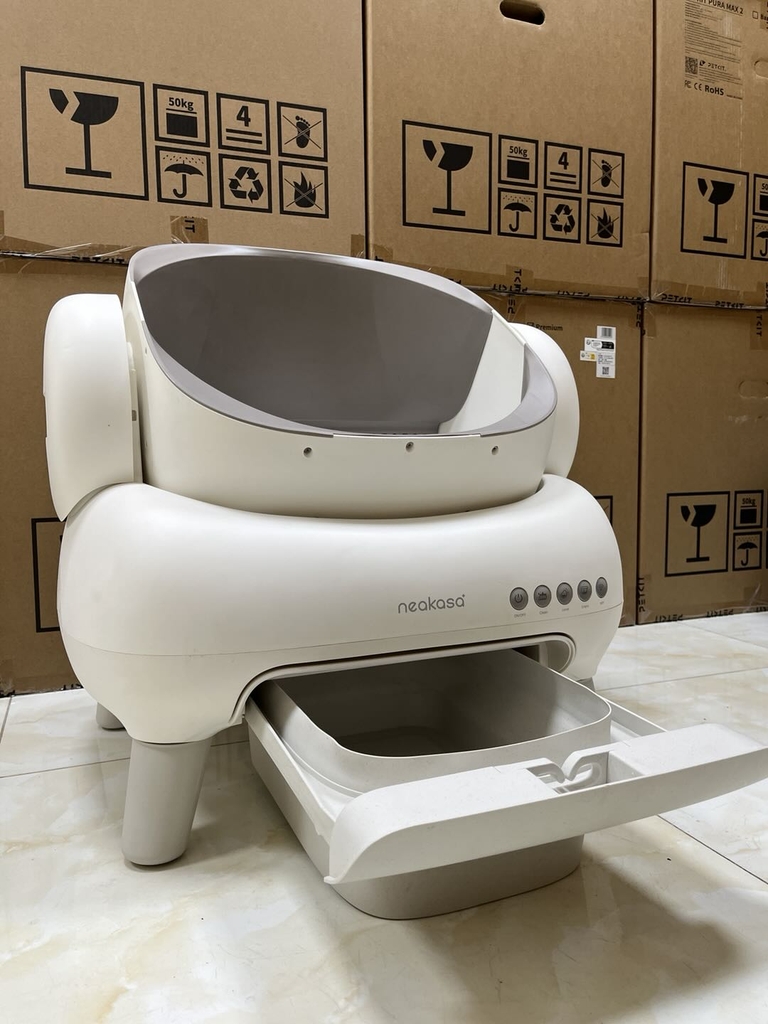 Máy dọn vệ sinh mèo Neakasa M1 Trắng Cũ - 4.500k