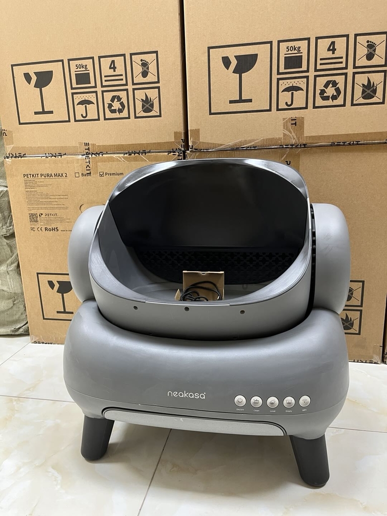 Máy dọn vệ sinh mèo Neakasa M1 Xám Cũ - 4.300k