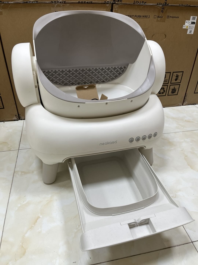 Máy dọn vệ sinh mèo Neakasa M1 Trắng Cũ - 4.500k