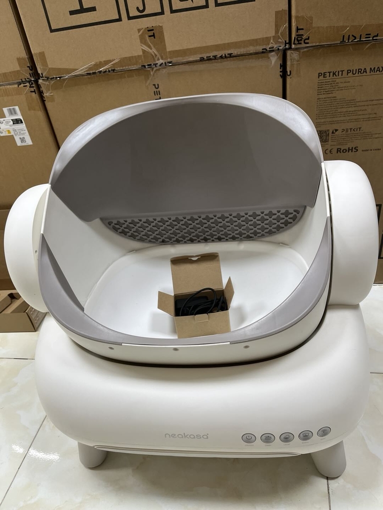 Máy dọn vệ sinh mèo Neakasa M1 Trắng Cũ - 4.500k