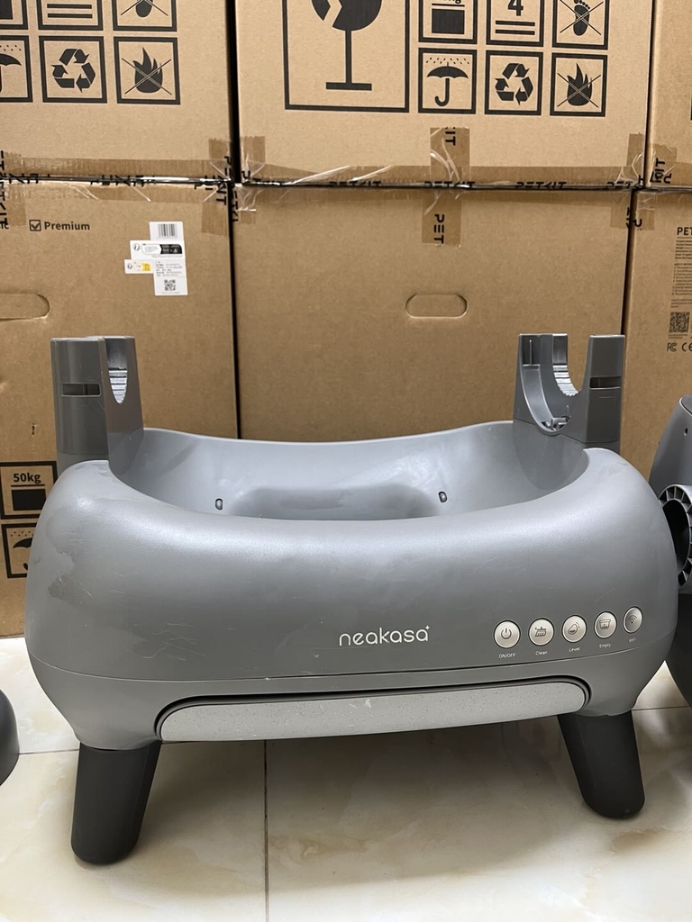 Máy dọn vệ sinh mèo Neakasa M1 Xám Cũ - 4.300k
