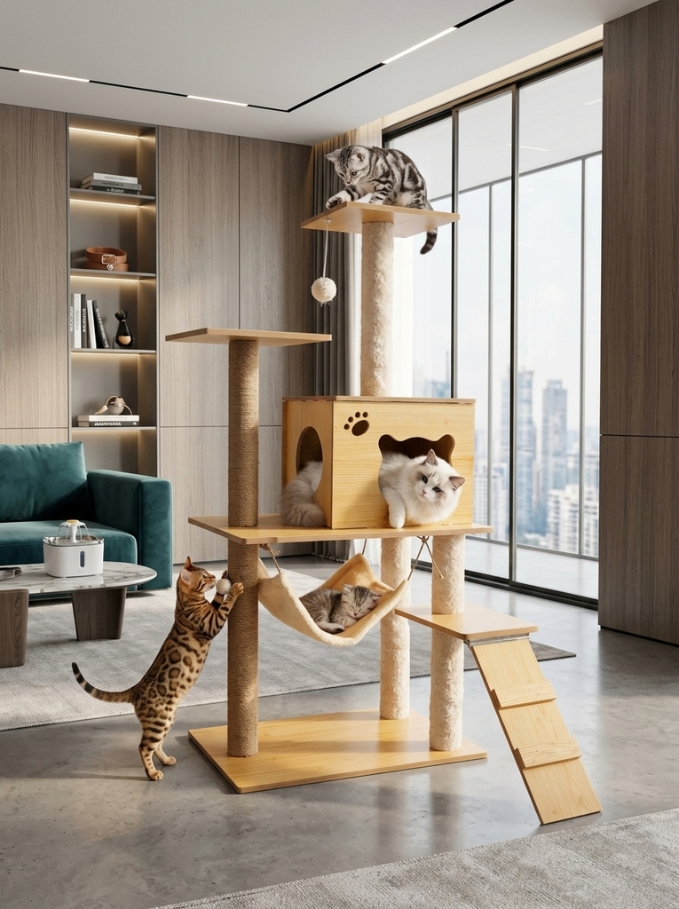 Cat tree HELIPET M013
