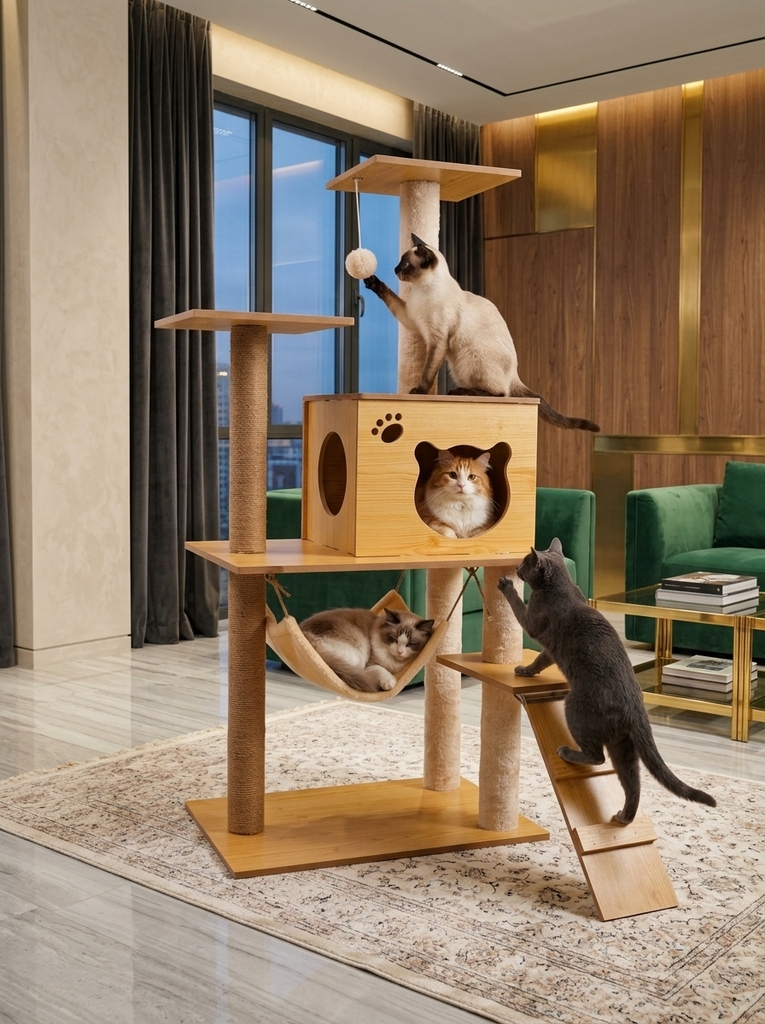 Cat tree HELIPET M013