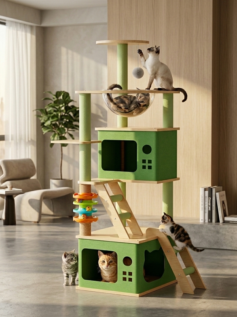 Cat tree HELIPET N8