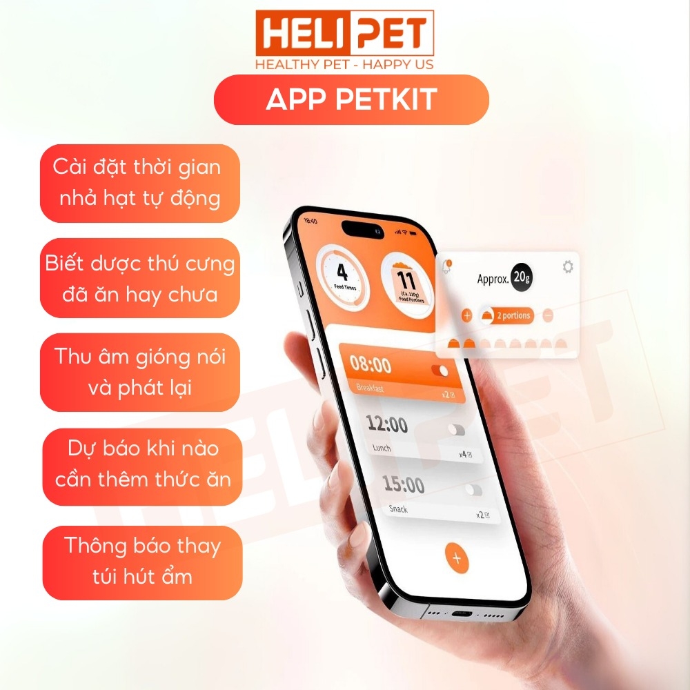 Máy ăn PETKIT Fresh Element Infinity - Dung tích 5 lít