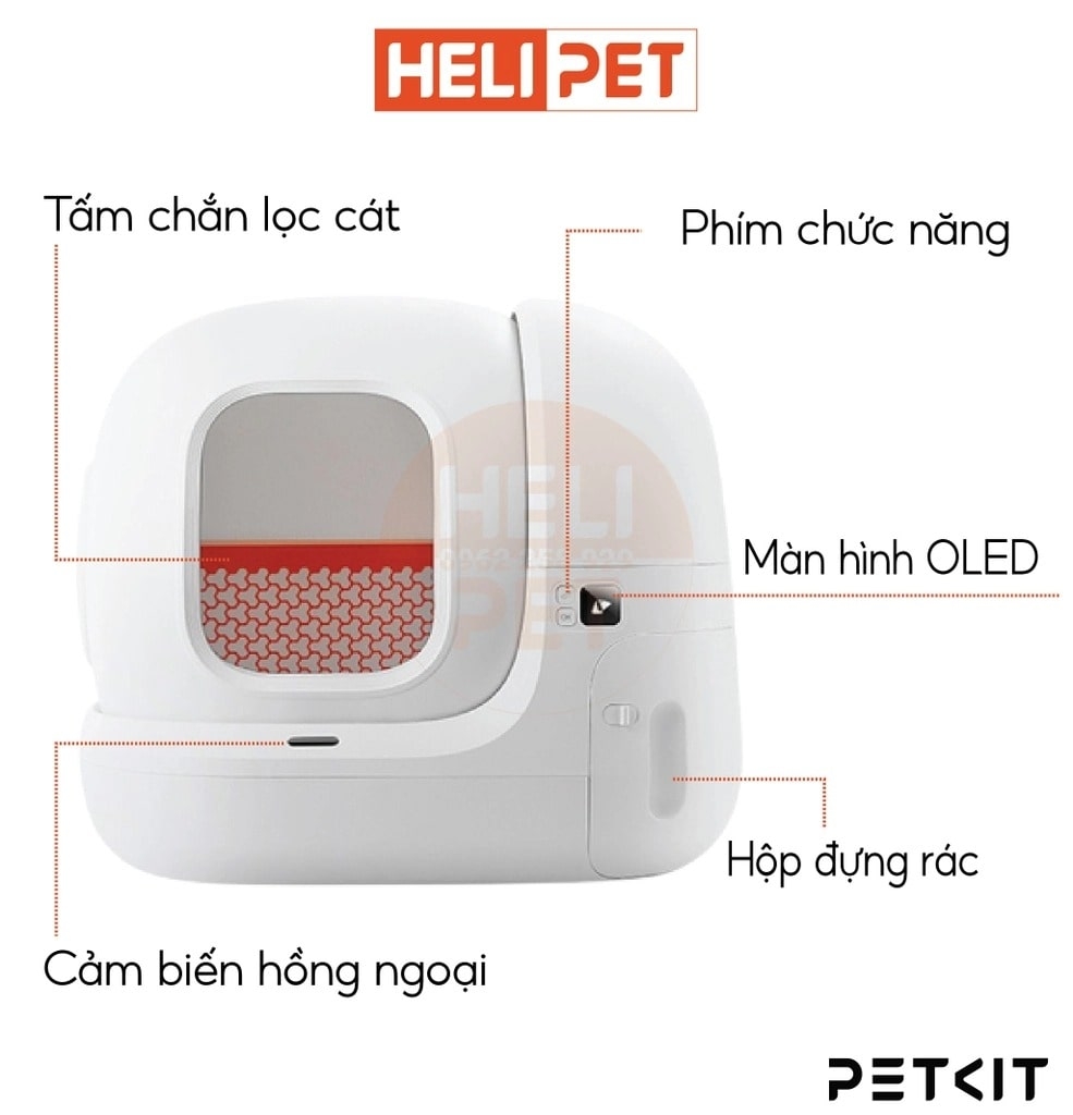 Máy dọn vệ sinh mèo PETKIT PURA MAX 2024