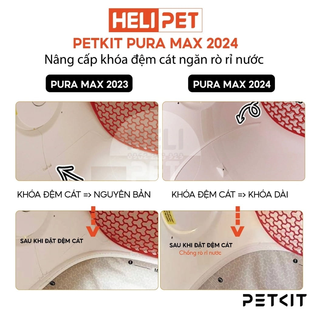 Máy dọn vệ sinh mèo PETKIT PURA MAX 2024