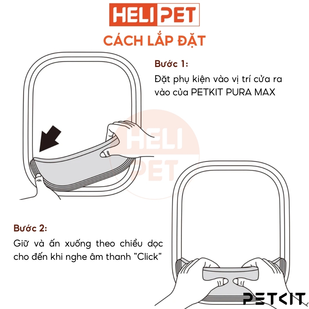 Phụ Kiện Tăng Chiều Cao Lối Vào Của PETKIT PURA MAX