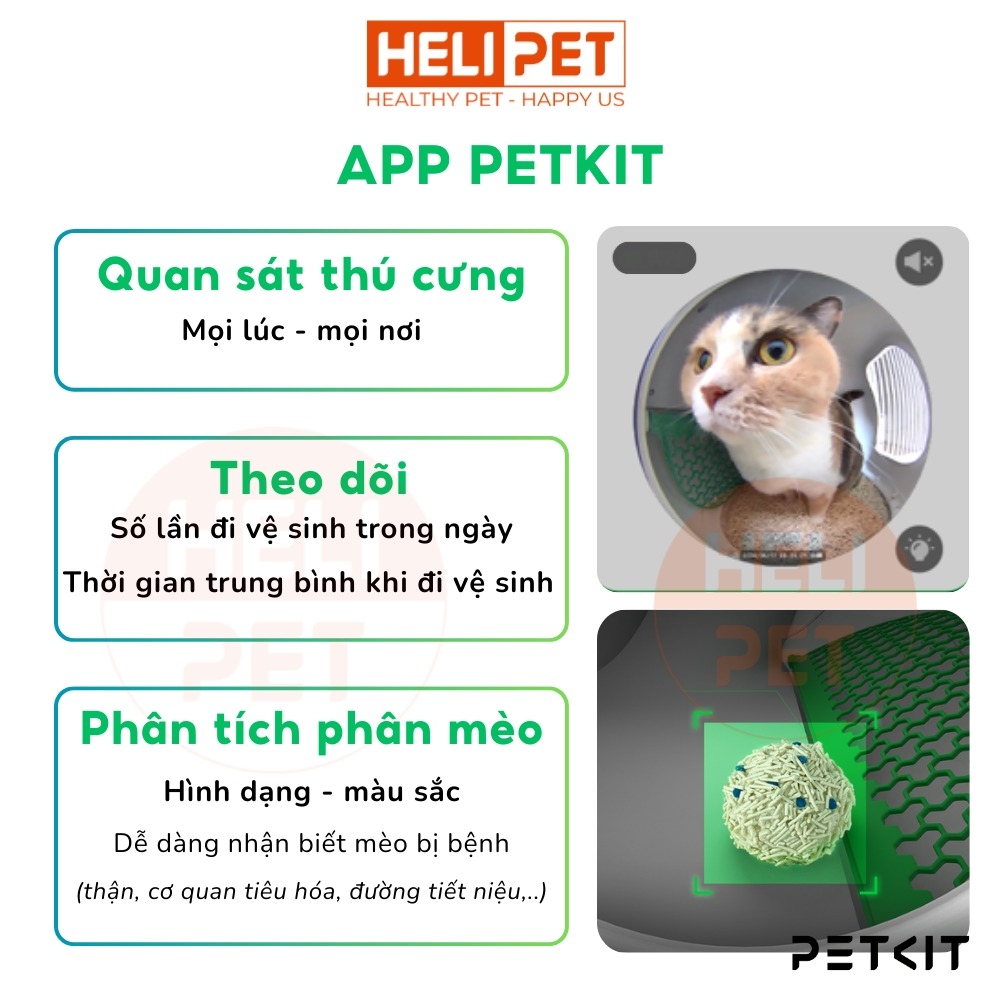 Máy dọn vệ sinh mèo Petkit Purobot Max Pro