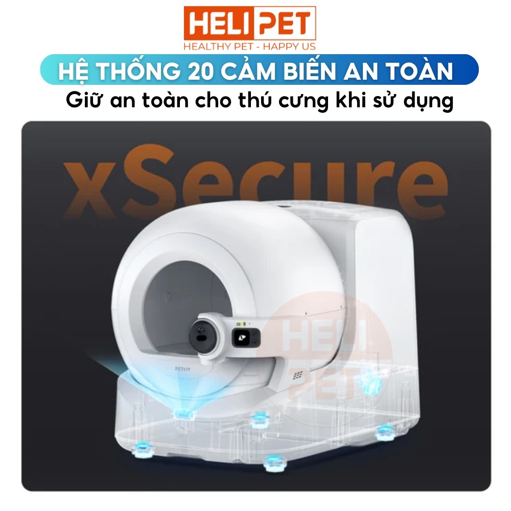 Máy dọn vệ sinh mèo Petkit Purobot Ultra có Camera AI