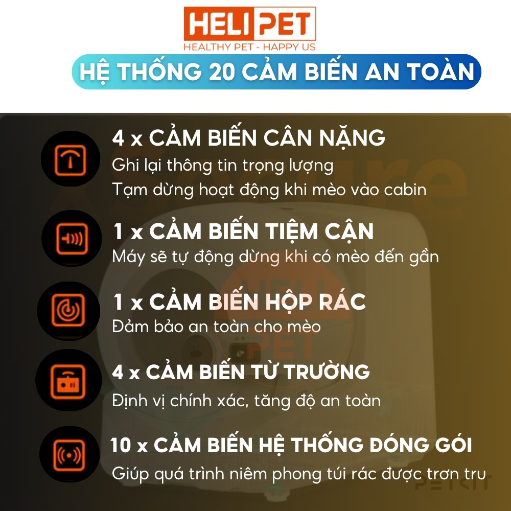 Máy dọn vệ sinh mèo Petkit Purobot Ultra có Camera AI