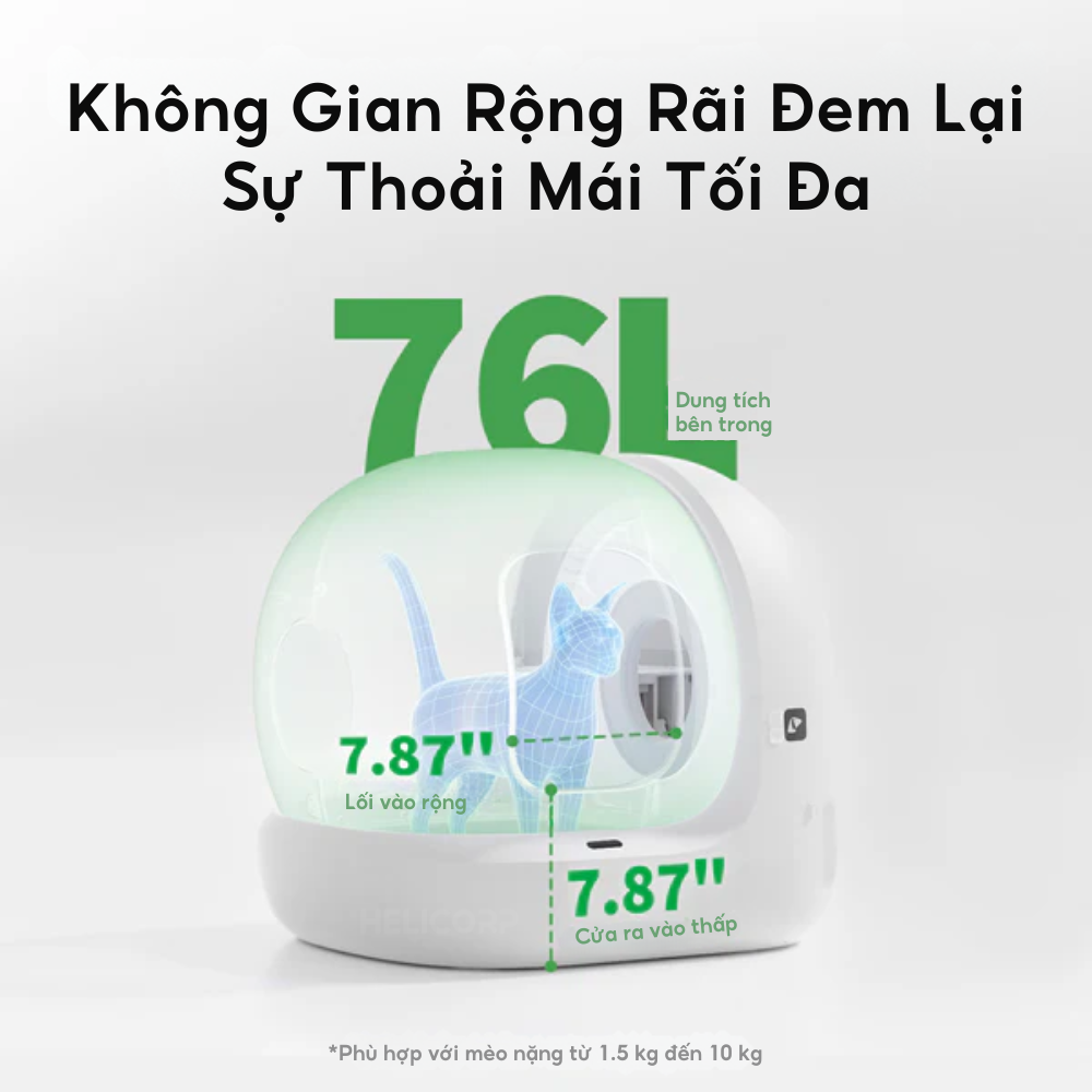 Máy dọn vệ sinh mèo Petkit Pura Max 2