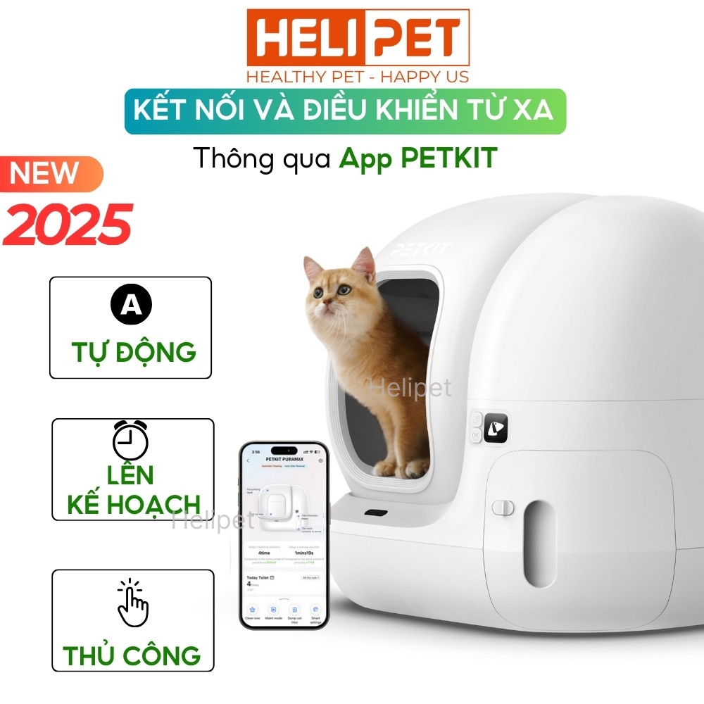Máy dọn vệ sinh mèo Petkit Pura Max 2 2025