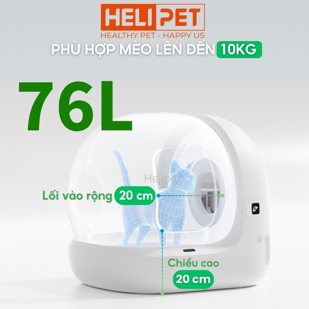 Máy dọn vệ sinh mèo Petkit Pura Max 2 2025