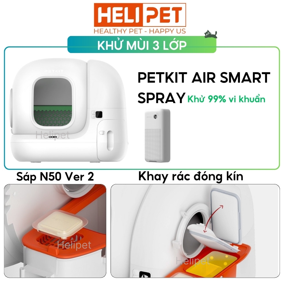 Máy dọn vệ sinh mèo Petkit Pura Max 2 2025