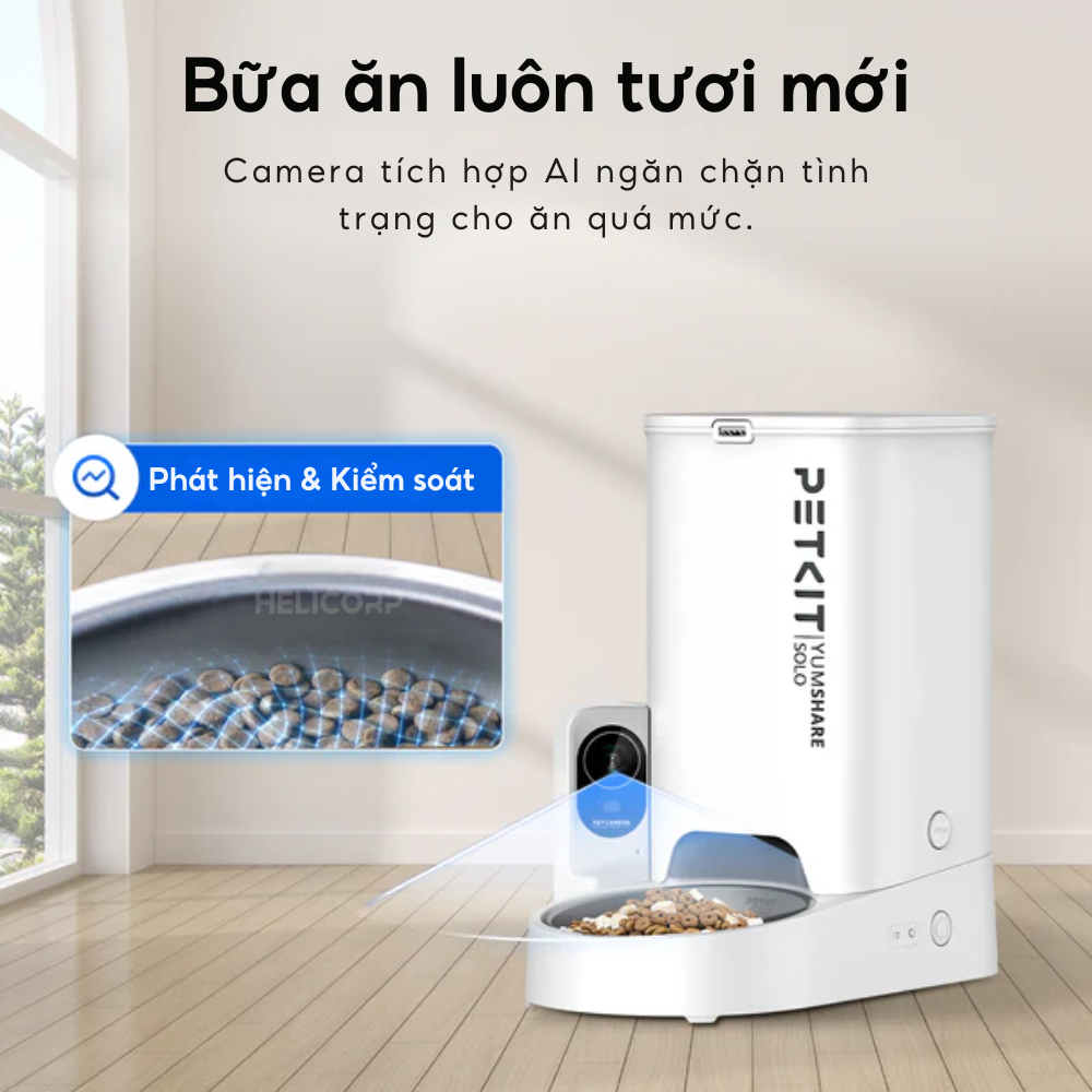 Máy ăn có camera PetKit Yumshare Solo