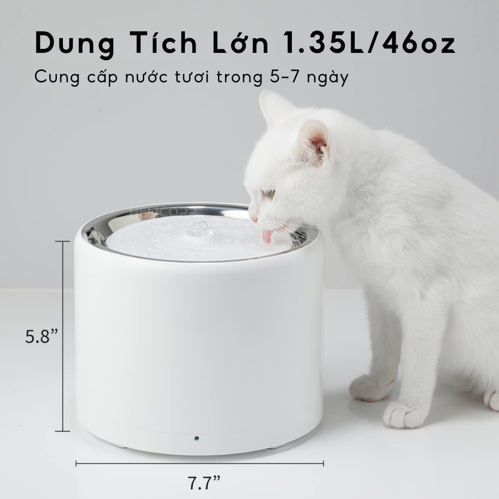 Máy lọc nước PETKIT EverSweet 3 Pro UVC (Solo 7) - Bơm không dây